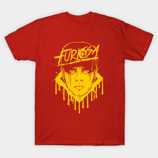 Furiosa Head v.6 T-Shirt by demonigote